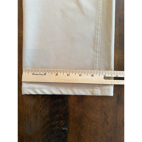 FootJoy Pants Mens 33x34 Beige Athletic Fit Stretch Performance Golf Chino Twill - Picture 10 of 14